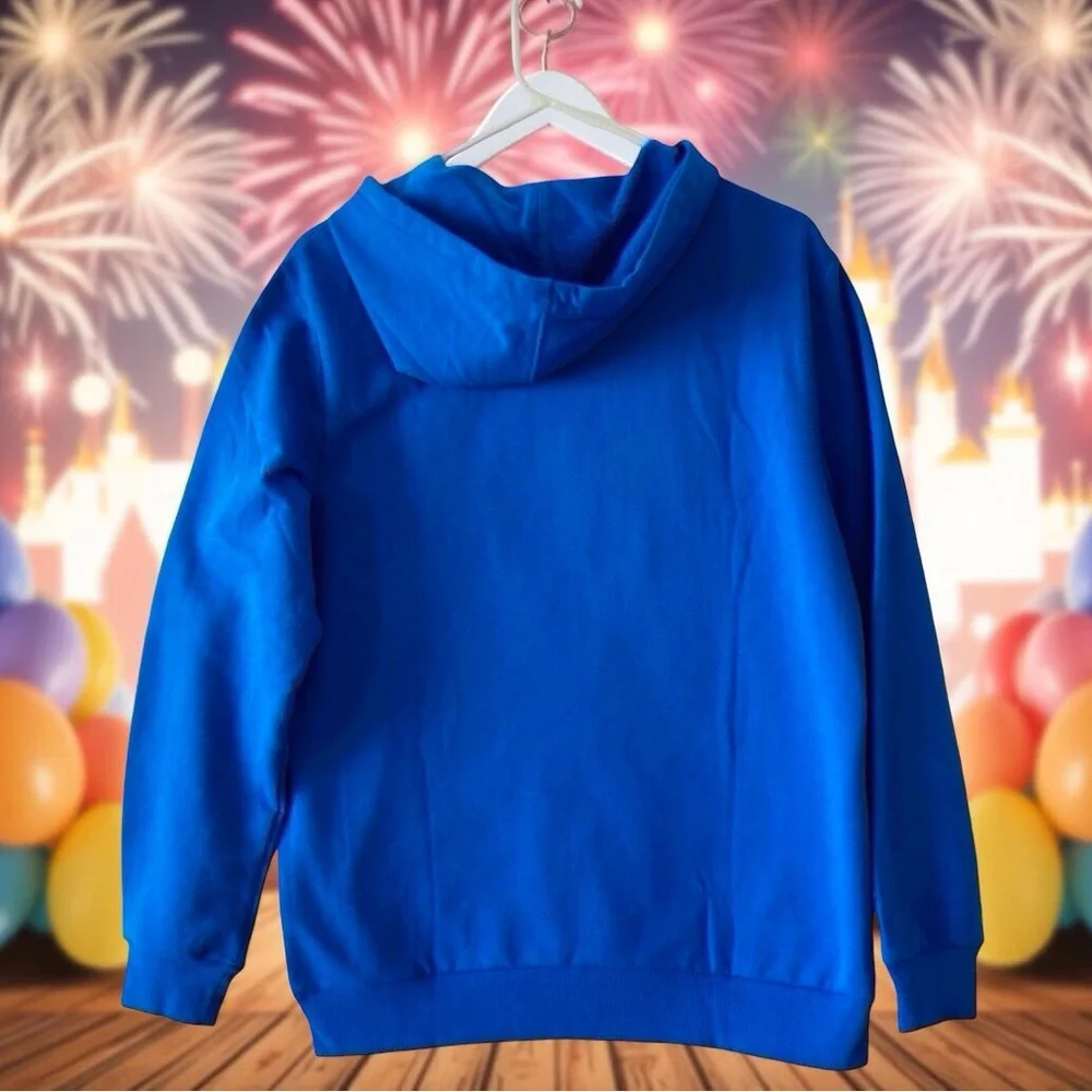 Disney Pixar Toy Story Blue Hoodie Graphic Pullover Size M Teen